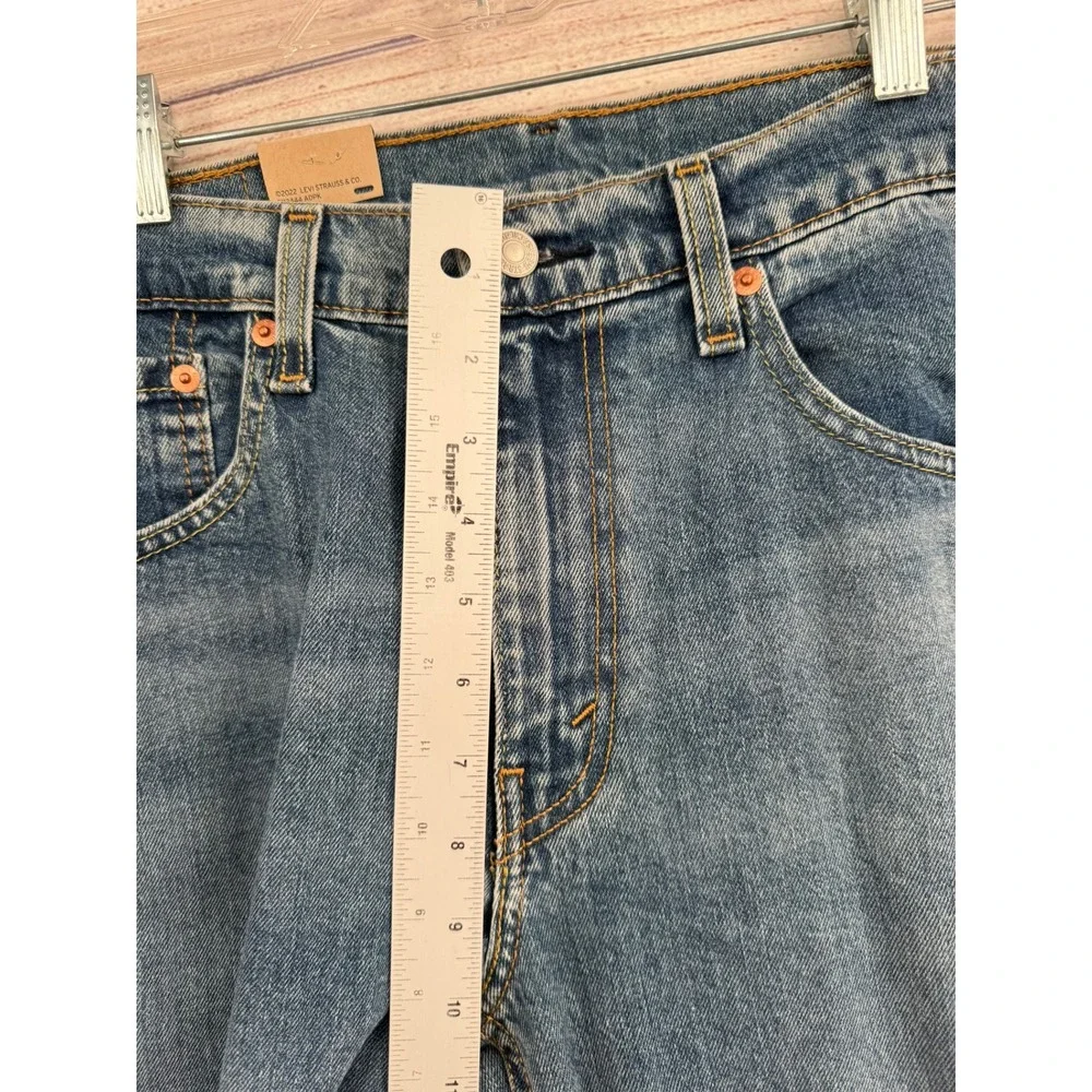 Levi's 559 Relaxed Straight Jeans Men 34x36 Blue Medium Wash Stretch Denim NEW